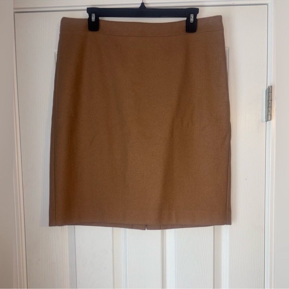 J. Crew Women's Brown Pencil Skirt